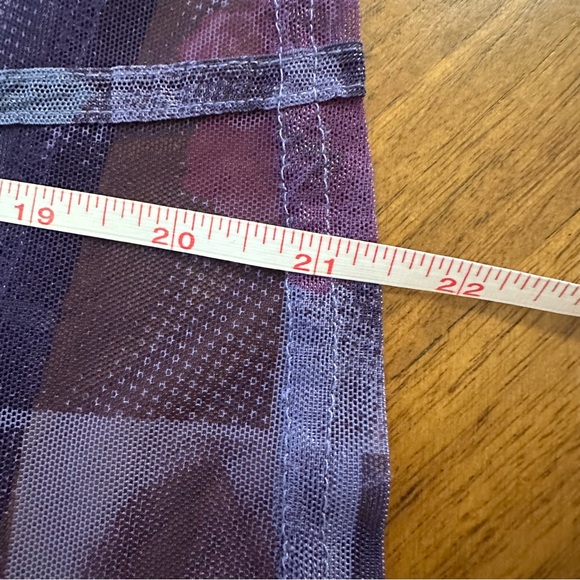 Betsey Johnson x Torrid Purple Mesh Top Size 4X - Picture 14 of 14